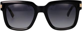 Dsquared2 0219/S Zonnebril - Heren - Zonnebrillen - Zwart - 52 MM - Accessoires
