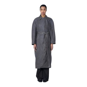 Our Legacy Court Coat - female - Our Legacy - Belted Coats - Gray - XS - Coats