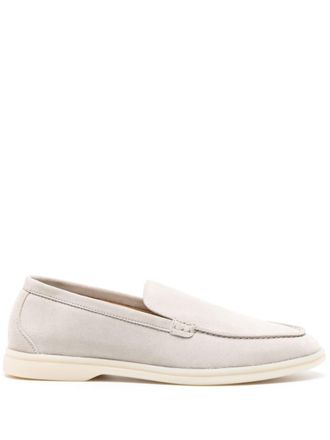 Scarosso Ludovica suede loafers - Neutrals