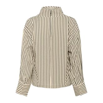 Soaked In Luxury Overhemden, Dames, Beige, XL, Blouses