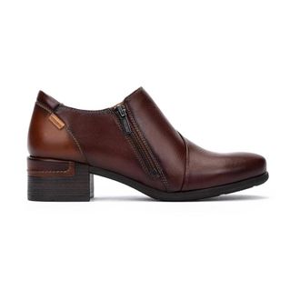Pikolinos Malaga Pump - Dames - Pumps - Bruin - 38 EU - Leer - Schoenen