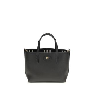 Burberry Black Calf Leather Bos Taurus Shoulder Womens Bag