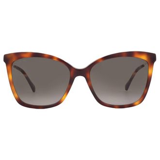 Jimmy Choo London Brown Gradient Butterfly Ladies Sunglasses MACI/S 0086/HA 55