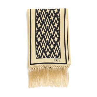 Valentino Garavani Silk Scarves, male, Multicolor, ONE SIZE, Silk Bandeau Scarf