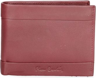 Pierre Cardin Portemonnee 8806-25 - Heren - Accessoires - Rood - Maat: ONE Size Zijde