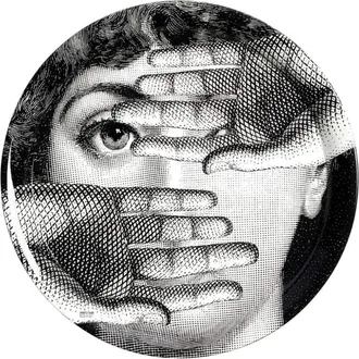 Fornasetti Fornasetti, Home, Dames, Veelkleurig, ONE Size, Thema en Variaties Dienblad