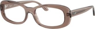 Ray-Ban RX 2221V Zonnebrillen - unisex - Brillen - Beige - 51 MM - Accessoires