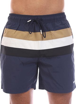 HUGO BOSS Heren Boss Louis Korte Broek in Navy