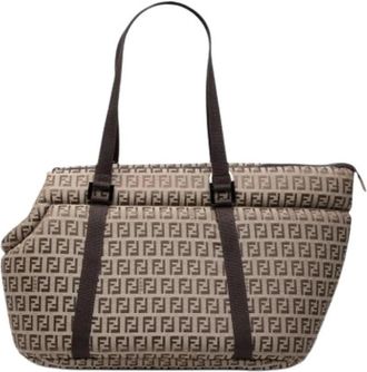 Fendi Pre-owned Travel Tote Bag - Dames - Vintage Shopper - Beige - ONE Size - Vintage