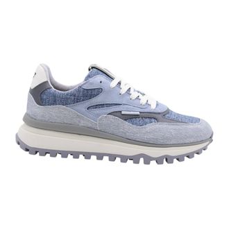 Floris Van Bommel Sneakers, male, Blue, Size: 8 1/2 US DE Gripper 07.06