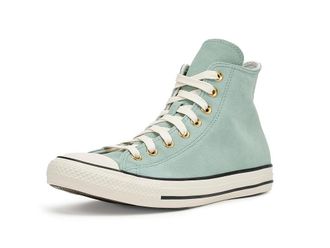Converse Chuck Taylor All Star Suede High-Top Sandals Thyme Again/Egret/Black : Mens 10.5 - Womens 12.5 Medium