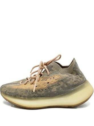 Yeezy by Kanye West Boost 380 Mist sneakers - women - Fabric/Fabric/Rubber - 38.5 - Grey