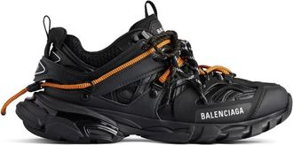 Balenciaga Trail Laces Sneaker Zwart Oranje - Heren - Sneakers - Zwart - 43 EU - Schoenen