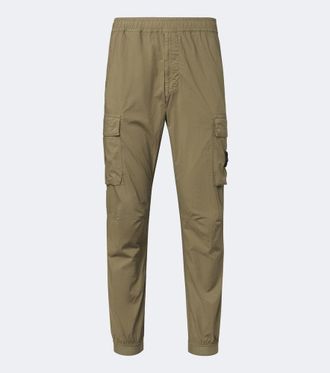 Stone Island Compass cotton-blend cargo pants