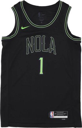 Nike Zion Williamson City Edition Basketball Tank - Heren - Fitness - Zwart - M - Polyester - Fitness