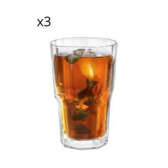 Pasabahce Set 3 bicchieri long drink 265 cl Serenity Pasabahce
