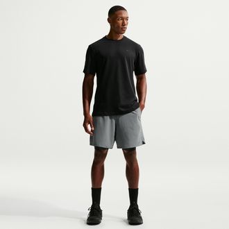 Nike Mens Unlimited Dri-FIT 7 2-in-1 Versatile Shorts in Grey | DV9334-084