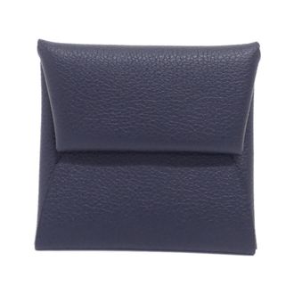 Herm&egrave;s Blue Nuit Coin Purse/Coin Case (Pre-Owned)