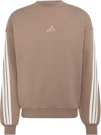 adidas Adidas Kit 3-Stripes Sweatshirt Pullover f&uuml;r Herren | braun