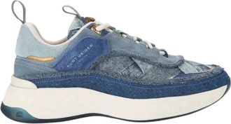 Kurt Geiger Schoenen, Dames, Blauw, 40 EU, Denim, Kensington Sneaker