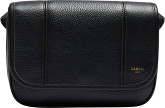 Lancel Cross Body Bags, female, Black, Size: ONE SIZE Sac Rabat M Victoire