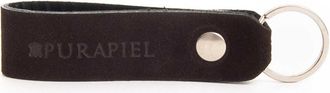 Purapiel sleutelring Mikey in bruin