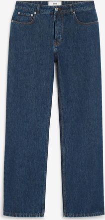 Ami Klassische Regular Jeans aus rohem Denim