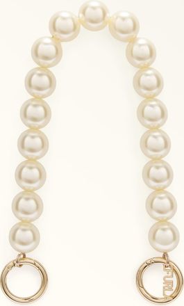 Furla Myfurla Manico Panna Bianco Resina Effetto Perla Donna