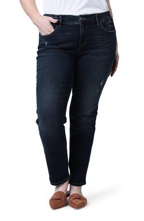 Slink Jeans Mid Rise Slim Jeans in Karina at Nordstrom Rack, Size 12W