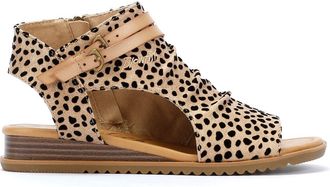 Blowfish Womens Butterfly Micro Wedge Sandal, Leopard, UK 5