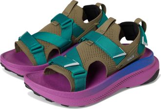 Teva Womens Aventrail Shoe Sport Sandal, Burnt Olive/Vivid Violet 1, 5 UK