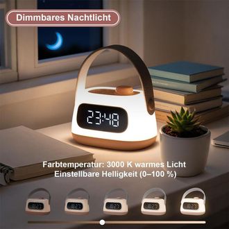 OEM Este Despertador Digital Infantil Cuenta Con Una Pantalla De 4 Segmentos Y Es Ideal Para Usar En La Escuela, En La Cocina O Mientras Se Preparan Las C