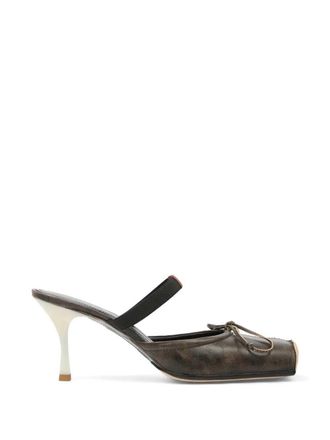 Maison Margiela Mules mit quadratischer Zehenpartie