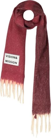 VERB TO DO Accessoires, Dames, Rood, ONE Size, Polyester, Maxi Bufanda Sjaal