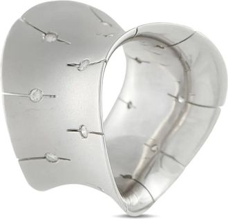 Roberto Coin Anello in oro bianco 18 carati con diamanti - Argento