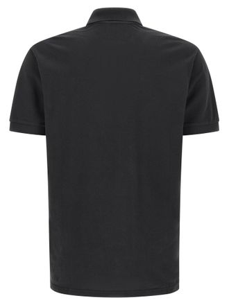Isabel Marant Mens Black Cotton Polo Shirt