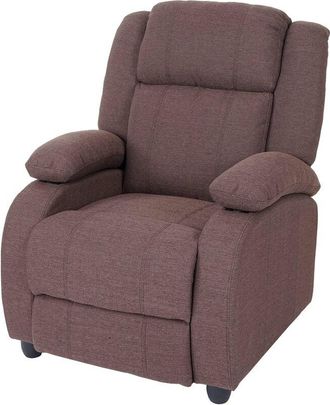 Hhg [nunca Usado] Sill&oacute;n Tv Lincoln, Sill&oacute;n Reclinable, Tela/textil, Caoba