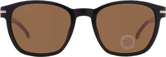 HUGO BOSS Brown Square Mens Sunglasses BOSS 1505/S 807 52