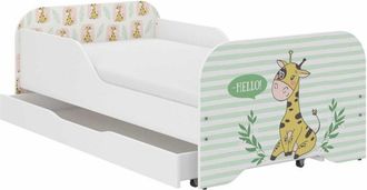 OEM Cama Infantil Miki 140x70 Jirafa