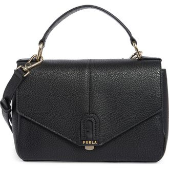 Furla Dafne Top Handle Satchel in Nero at Nordstrom Rack
