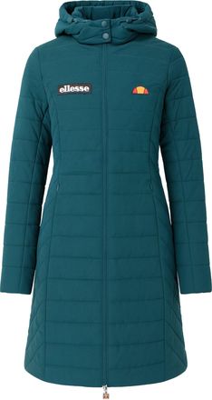 Ellesse Slyva Padded Womens Teal Parka Jacket - Size 12 UK