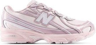 New Balance Kids 740 Bungee Lace in Pink Synthetic, size 13.5
