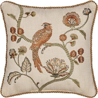 J. Queen New York Garden Grove Square Decorative Throw Pillow