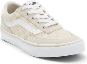 Vans Brooklyn Sneaker in Check Textile Oatmeal at Nordstrom Rack, Size 7.5