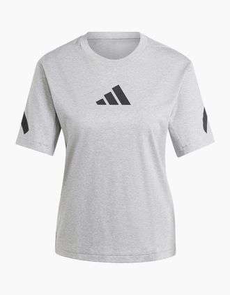 adidas Womens Womens W Z.n.e. Tee T-Shirt - Grey - Size: 12