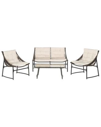Safavieh Berkane 4 Pc Outdoor Set