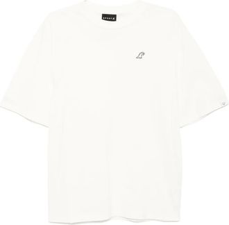 Sport b. embroidered T-shirt - men - Organic Cotton/Cotton - 1 - Neutrals