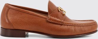 Valentino Garavani Loafers Men color Tobacco