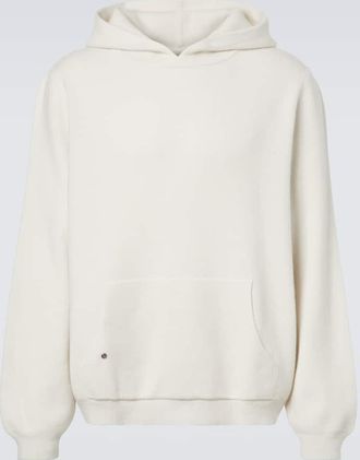 God's True Cashmere Cashmere hoodie with amethyst