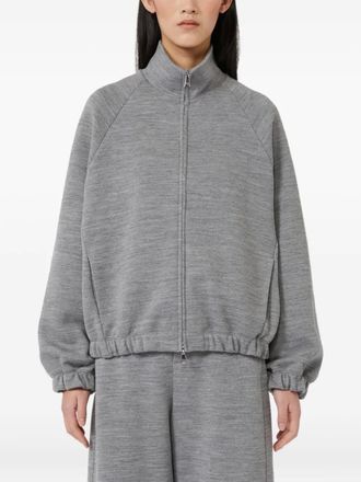 Max Mara Maglione con zip - Grigio